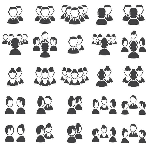 Set of talking icons — Stock Vector