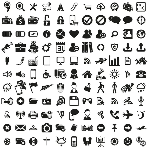 Universal web icons set — Stock Vector