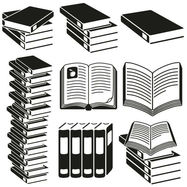 Набор икон книг
.