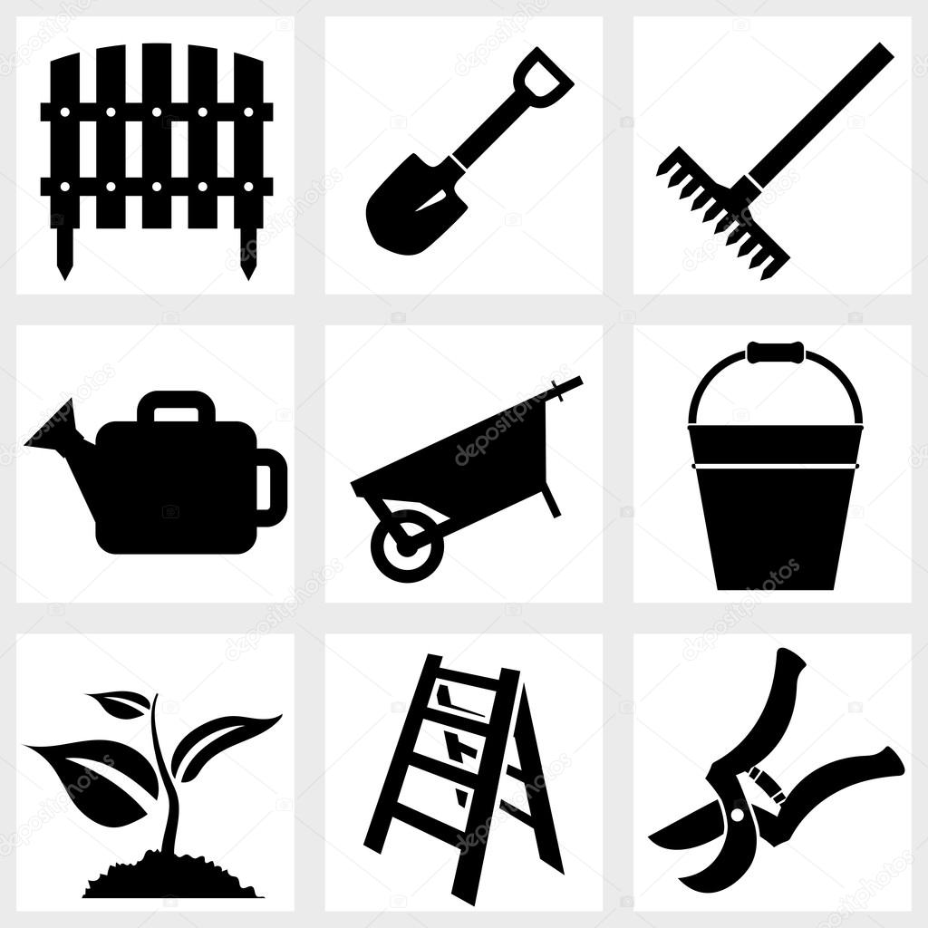 GartenSymbol — Stockvektor © strejman 49709339