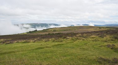 minehead içine aşağı porlock hill view