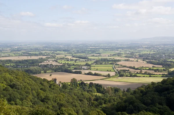 Malvern hills platteland — Stockfoto
