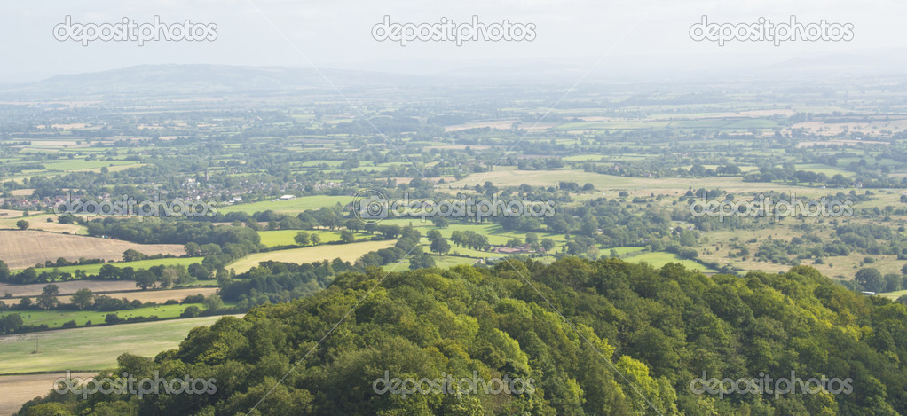 Malvern hills countryside
