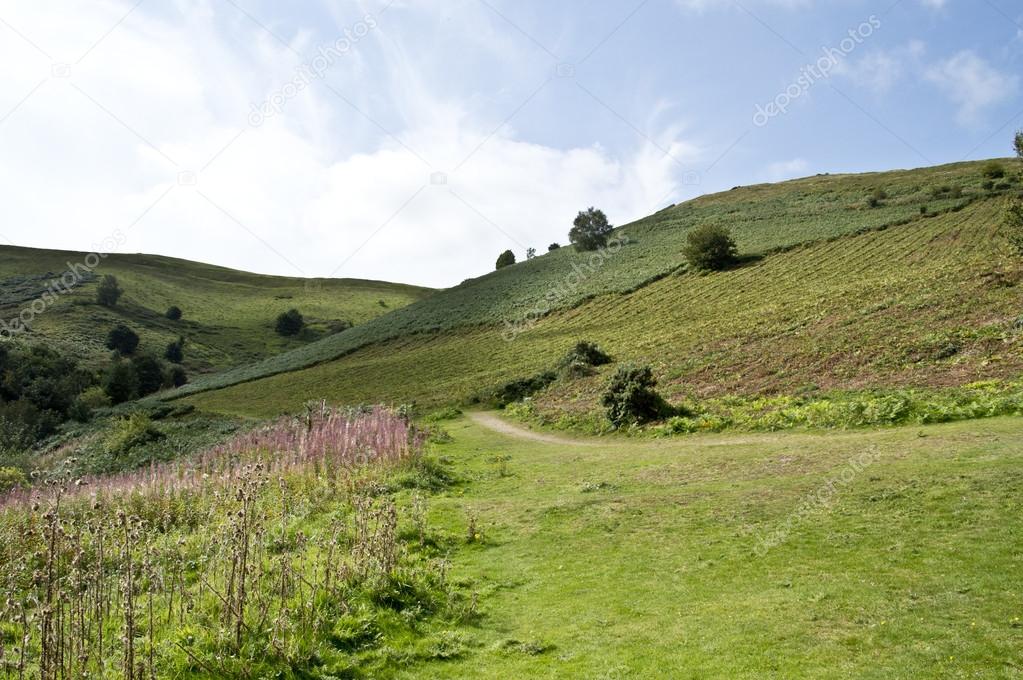 Malvern hills countryside