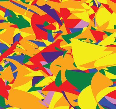 Gökkuşağı mozaik colous