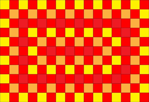 Papel de parede-vermelho-amarelo-laranja-quadrados — Fotografia de Stock