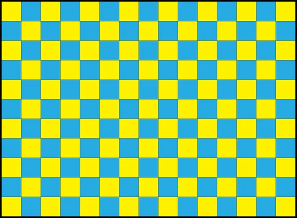 Papel de parede-azul-amarelo-quadrados — Fotografia de Stock