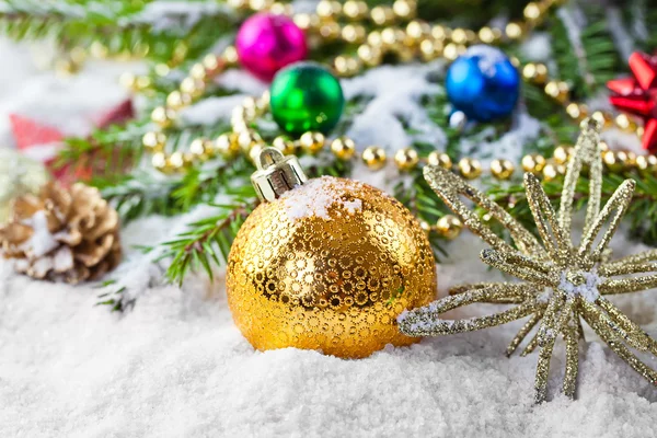 Weihnachtskomposition — Stockfoto