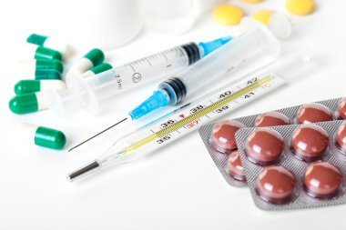 Tablet. tıp sembolü.