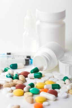 Tablet. tıp sembolü.