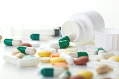 Tablet. tıp sembolü.