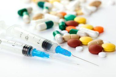 Tablet. tıp sembolü.
