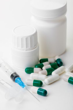 Tablet. tıp sembolü.