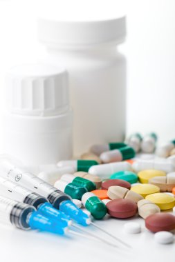 Tablet. tıp sembolü.