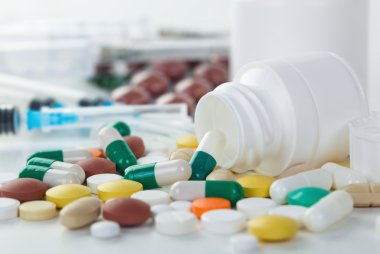 Tablet. tıp sembolü.