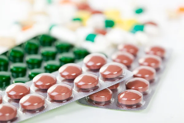 Tabletter. medicin symbolen. — Stockfoto