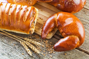 ekmek ve çavdar spikelets