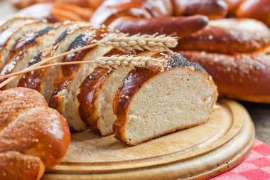 ekmek ve çavdar spikelets