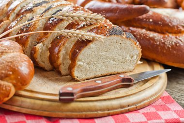 ekmek ve çavdar spikelets