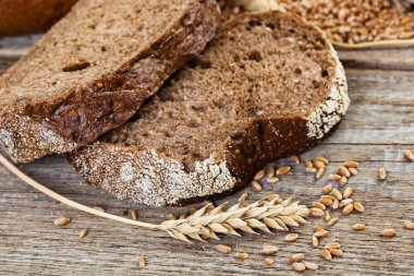 ekmek ve çavdar spikelets