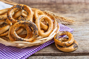 simit ve buğday kulaklar
