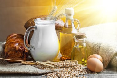 Ekmek ve sütün bileşimi