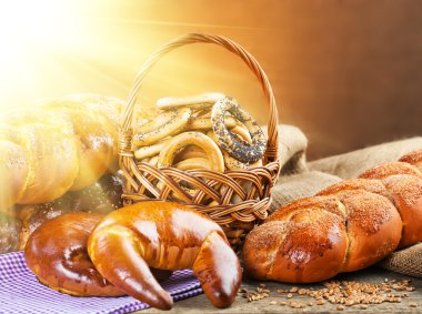 kompozisyon farklı ekmekler