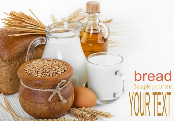 ekmek ve çavdar spikelets