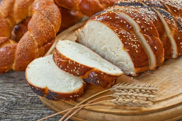 パン、ライ麦の穂 — ストック写真