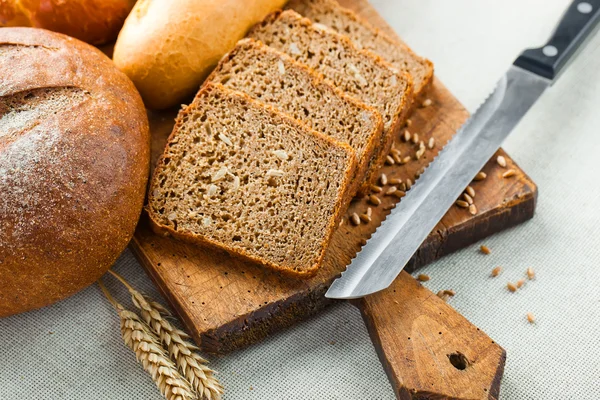 Brot und Korn — Stockfoto