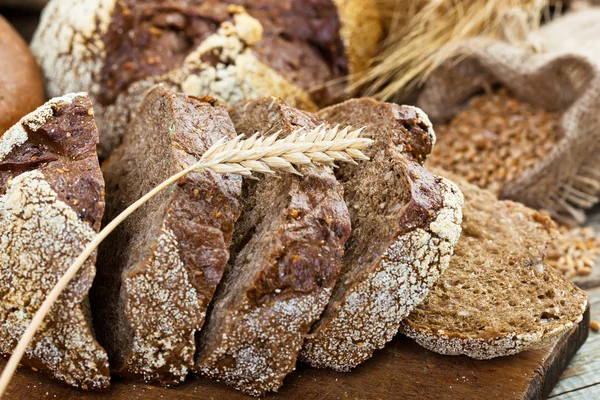 Хліб і зернові — стокове фото
