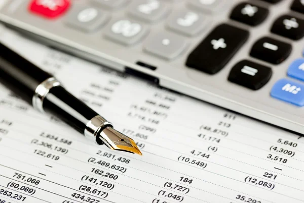 Business accounting — Stockfoto