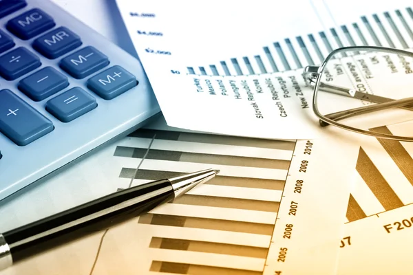 Business accounting — Stock Photo, Image