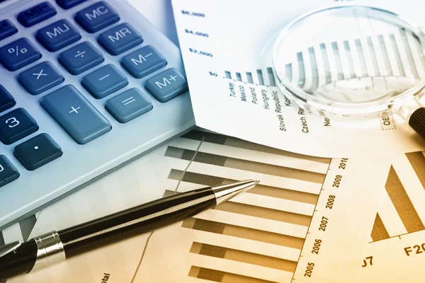 Business accounting — Stock Photo, Image