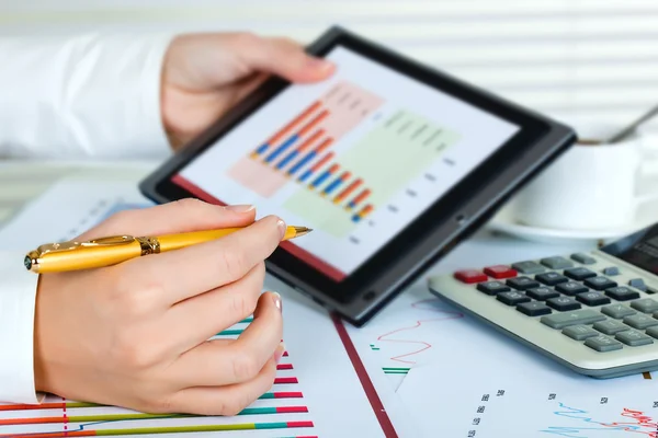 Business accounting — Stockfoto