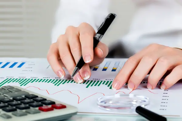 Business accounting — Stock Photo, Image