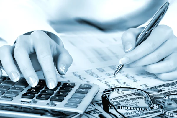 Business accounting — Stock Photo, Image