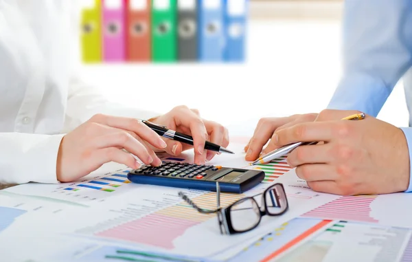 Business accounting — Stockfoto