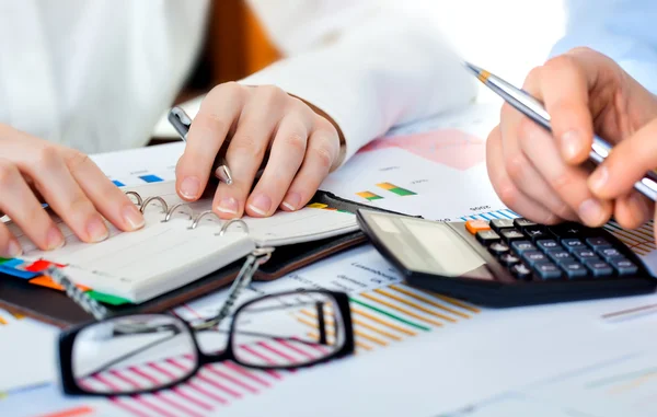 Business accounting — Stockfoto