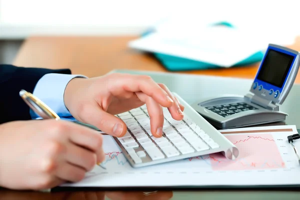 Business accounting — Stock Photo, Image