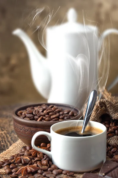 Black coffee — Stock Photo, Image