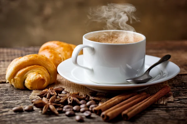 Schwarzer Kaffee — Stockfoto