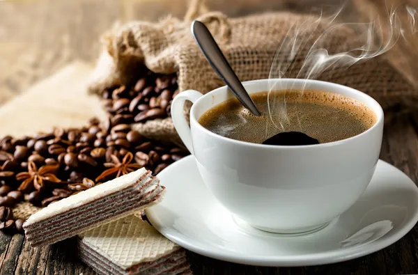 Black coffee — Stock Photo, Image