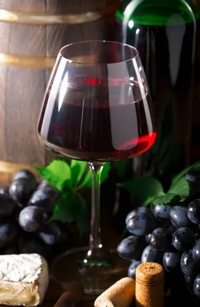 Wine Glass Old Background — Foto Stock