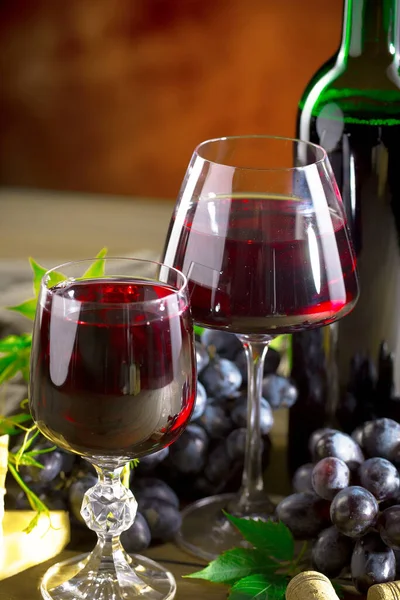 Wine Glass Old Background — Fotografia de Stock