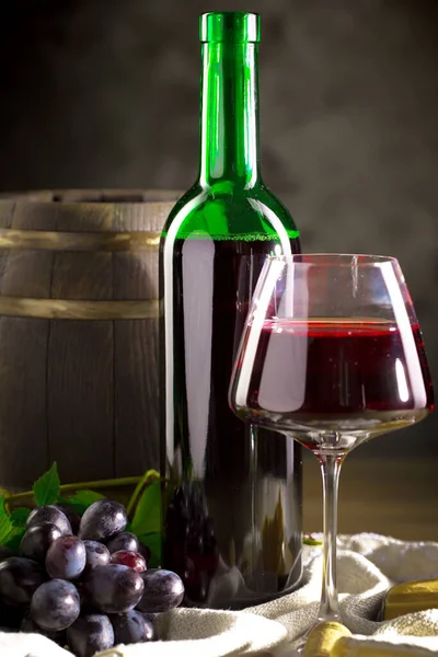 Wine Glass Old Background — Foto Stock