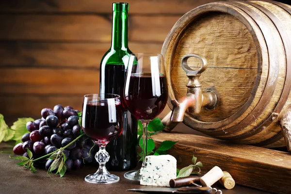 Wine Glass Old Background — Fotografia de Stock