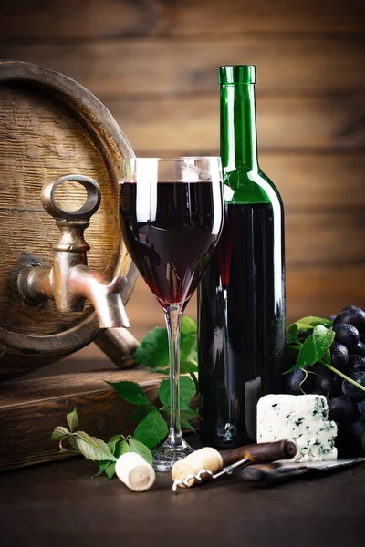 Wine Glass Old Background — Stock Photo, Image