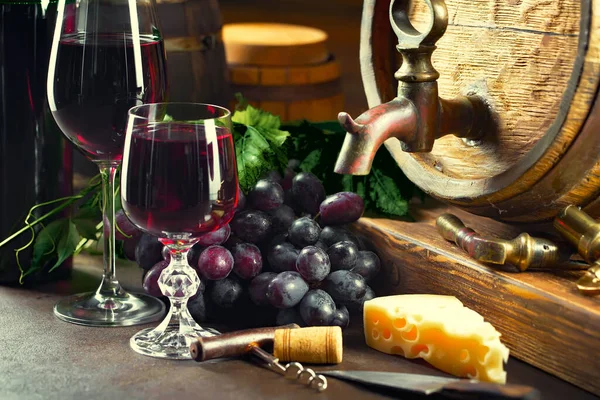 Κρασί Ποτήρι Παλιό Φόντο — Φωτογραφία Αρχείου