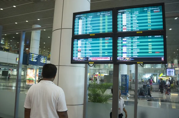 Flight Information Boards — Stock Photo, Image